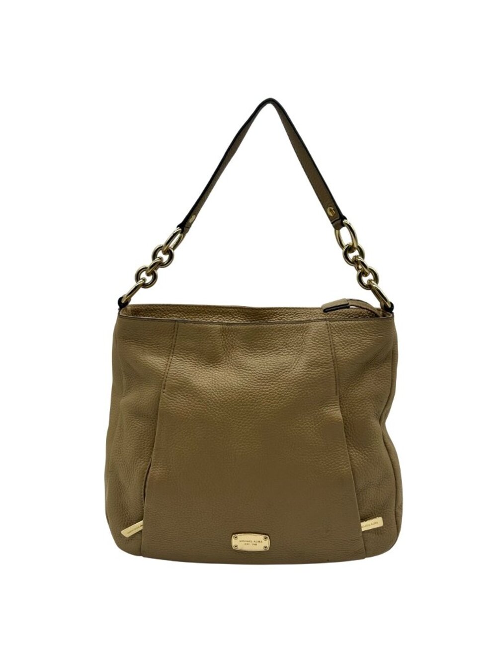 Michael Kors Brown Leather Shoulder Bag
